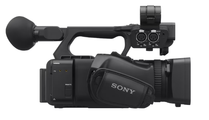 Sony HXR-NX800 4K Exmor 1" RS CMOS Camcorder, 20-fach Zoom, Aufzeichnung auf SD und CFexpress Karten